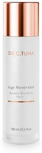 Farmasi Dr. C. Tuna Age Reversist Facial Tonic for All Skin Types – Gentle Cleansing & Refreshing Face Toner, Prepares Skin for Skincare Routine – 100 ml / 3.3 fl.oz. Each