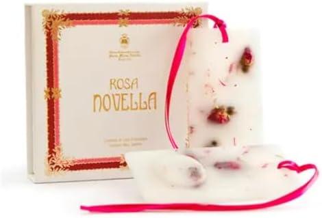 Santa Maria Novella Rosa Novella Scented Wax Tablets & Complimentary NEST New York Body Cream