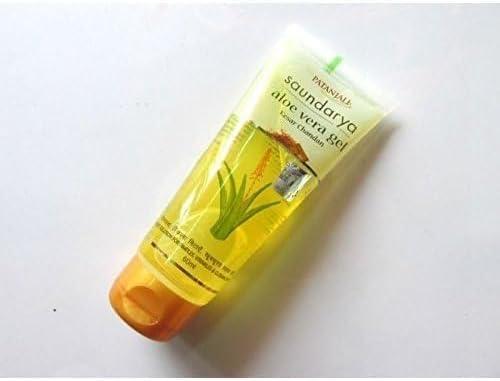Patanjali Saundarya Aloe Vera Kesar Chandan Gel - 150 ml (Pack of 2)