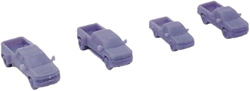 Outland Models Miniatures Modern Pick-up Truck Set 1:160 N Scale