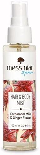 Messinian Spa Cardamom Milk & Ginger Flower Hair & Body Mist 100ml
