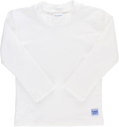 RUGGEDBUTTS® Baby/Toddler Boys Long Sleeve Rash Guard Swim Shirt w/UPF 50+