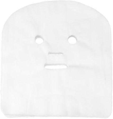 100pcs Facial Mask Sheets Pre-cut Face Gauze for Spa DIY Skin Care Soft Facial Paper Sheets for Beauty Salon Treatments