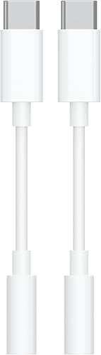 USB-C to 3.5mm Audio Headphone Adapter - HiFi 2 Pack Compatible with Apple iPhone 17 16 15 Samsung Galaxy S25 S24 S23 S22 S21 Plus Pro Max Ultra Pixel iPad - Type C to Aux Cord Jack Dongle Adapter — 33% off