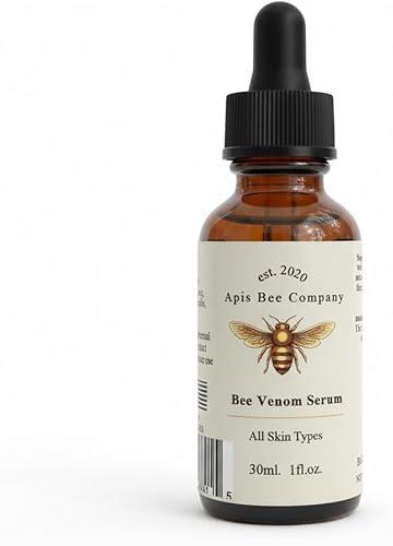Apis Bee Venom Serum for Face with Manuka Honey & Royal Jelly – Anti Aging Face Serum for Wrinkles, Skin Tightening, Radiant Glow & Hydration – Lightweight Firming Facial Serum for All Skin Types-30ml