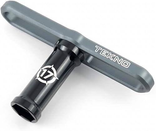 Tekno RC 17mm Wheel Wrench & Shock Cap Tool (Long Shank), TKR1116B