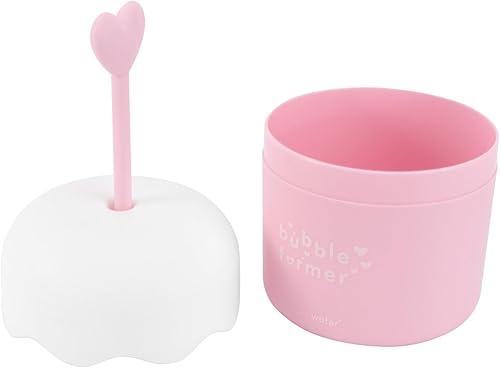 DOITOOL Press The Bubbler Portable Foam Maker for Skincare Bubble Face Wash Pink Bubble Cleanser Cup Easy to Use Facial Foam Creator for Daily Skin Care