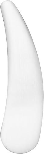 Healifty Stainless Steel Eye Cream Spoon Mini Facial Skincare Spatula Lotion Scoop Tool for Precise Application and Hygienic Use 2.8 Inch