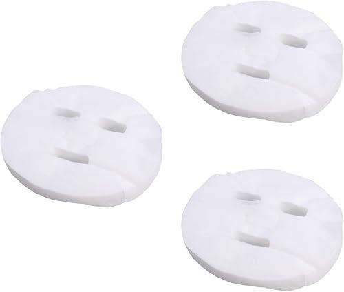 FRCOLOR 300 pcs Cotton Facial Mask Sheet Skin Care Dry Mask Paper Sheet DIY Cosmetic Face Skin Care Mask for Home Travel