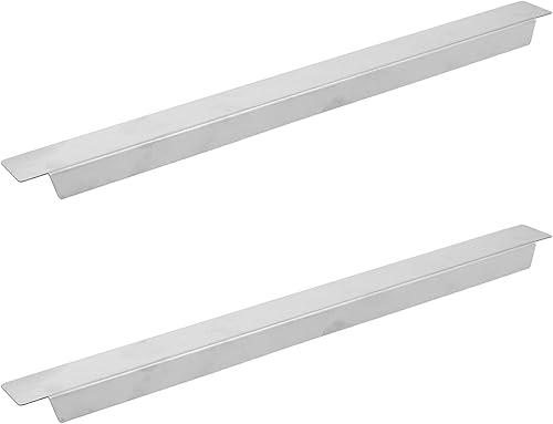 Kichvoe 2pcs Steam Table Pans Adapter Bars - 10" Stainless Steel Food Pan Divider Rods for Hotel Restaurants Catering Buffet Tray & Commercial Food Service Use