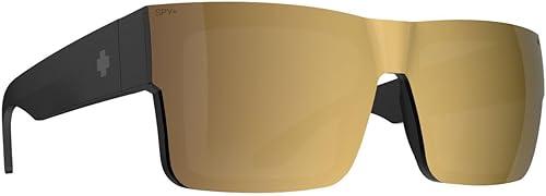 Spy Optic Cyrus Switch, Magnetic Square Sunglasses, Color and Contrast Enhancing Swap Lenses