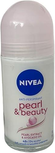 Nivea Pearl & Beauty Roll-On Deodorant, 50ml (1.69 Fl Oz)