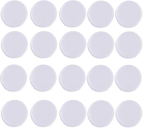 Baby Tots Baby Rattles 100 Pcs Toy Rattle Box Repair Pet Toy Noise Maker Insert Squeaker Plastic Ring Box Repair Fix for Pet Dog White 20mm