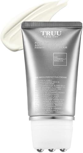 TRUU PDRN ExoRegenPro+™ Anti-Wrinkle Firming Neck Cream - Powered by 10,000ppm PDRN, 100 billion Exosomes, and 0.3% Retinol - Moisturizing, Smooths Fine Lines & Firms Skin | 1.76Oz