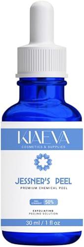 Jessner Chemical Peel Solution 50% – Professional Exfoliating Skin Resurfacing Peel – Improves Texture, Tone & Appearance – Cosmetic Use Only (FREE Neutralizer 100ml)