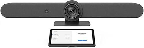 Logitech Rally bar and tap IP Bundle Video Camera, 1920 x 1080 Pixels, Graphite
