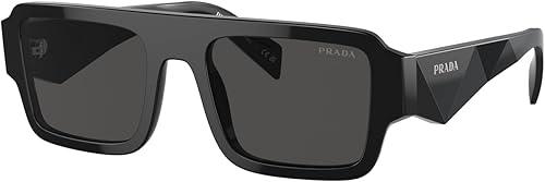 Prada Sunglasses PR A 5 SF 16K08Z Black Dark Grey