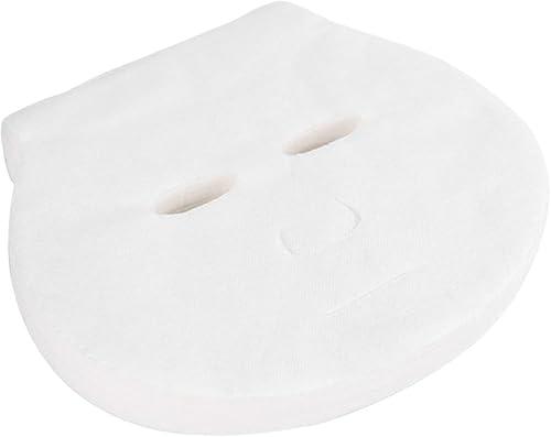HOMSFOU Facial Mask Sheets 50pcs 17.5x15.5cm Breathable Moisturizing Skincare Face Masks for Sensitive Skin Care at Home