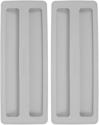 iplusmile Bread Maker Cover 2-Pack Toaster Lid Protector for 2-Slice and 4-Slice Toasters Universal Kitchen Appliance Dustproof Upper Cover 10.78X4.09X0.51In