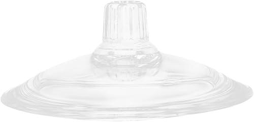 Unomor Transparent Universal Cup Lid Replacement for Glass and Ceramic Mugs Round Water Cup Cover with Handle Leak and Dust Resistant Drink Lid for Home and Travel