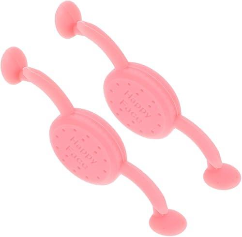 Garneck 2pcs Facial Smile Maker Face Exerciser for Facial Muscle Stretching and Strengthening Rose Smile Correction Tool for Beauty Care and Muscle Lifting Exercises