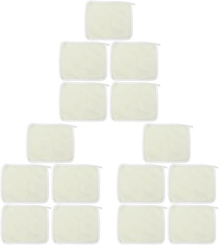 Healifty 15pcs Exfoliating Wash Cloth for Skin Care Bath Cloths Quick Drying for Exfoliating Dead Skin and Daily Use Shower