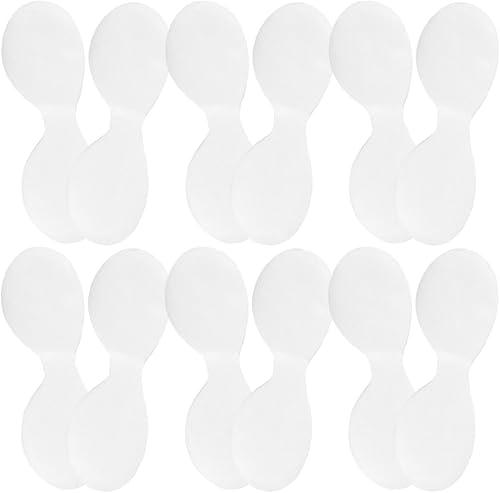 MAGICLULU Disposable Cotton Eye Mask Sheets 100pcs Moisturizing DIY Eye Care Paper for Women Non-woven Facial Pads for Spa and Skincare Treatment