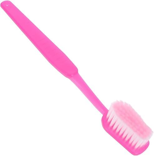 Luxshiny Giant Toothbrush Prop Pink Large Toothbrush Party Decorative Oversized Tooth Brush Photo Prop for Birthday Prank and Event Supplies, 15.52 X 2.00 X 1.49 Inch
