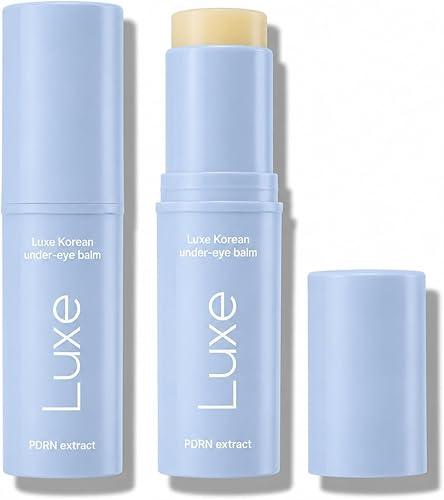 Luxe Korean Under Eye Balm – Lift & Firm 3-in-1 Multi Balm Stick, Hydrating, Smoothing, and Refreshing Eye Care for Dark Circles, Puffiness, and Fine Lines, with PDRN Collagen Extract