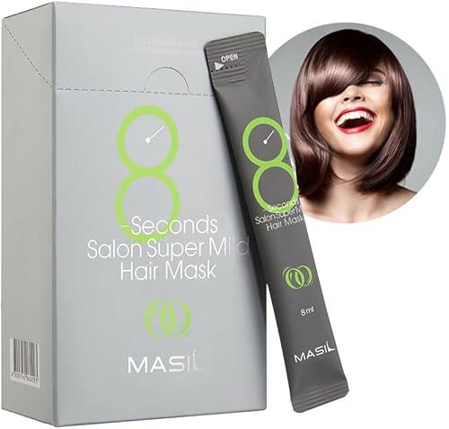 Masil Bouncy Hair Mask 8 Seconds Super Mild Hair Mask Stick Travel Portable All in One Haircare for both Hair and Scalp pH6.4 Protein