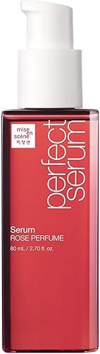 Mise En Scene Perfect Rose Perfume Serum - Hair Refreshing Oil for Dry Hair | Heat Protectant | Argan Oil | Damage Repair | Korean Hair Care | Frizz Ease Essence | Dermask Rose Scent 2.70 Fl. Oz.