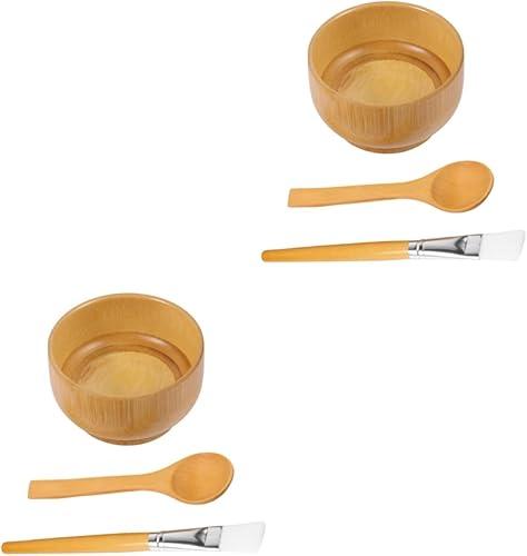 6pcs Mixing Bowl for Skin Care Facial Mask Mixing Tool Brush Spoon Lightweight Easy to Clean for Masks Serums and Lotions