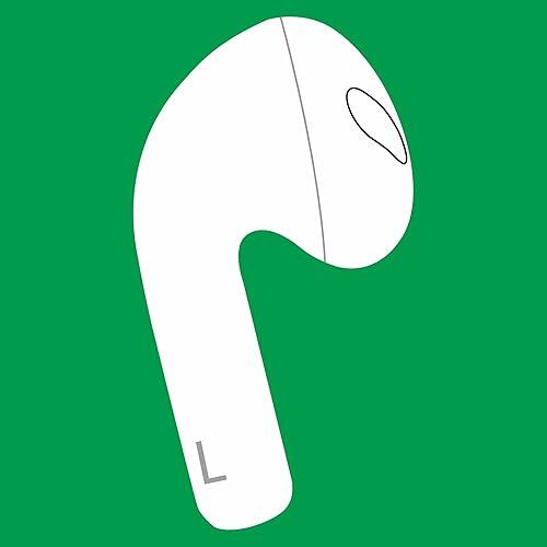 Meenova A2564 Single Left Ear Side Only, OEM Left Earbud Replacement for Pod (3rd Generation), Compatible with Original Pods 3 A2897 A2566, Air Earphones, Charging Case Earpad (Left A2564)