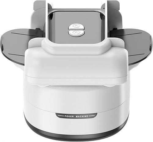 Card Shuffler 4 Deck Automatic, Automatic Card Shuffler, Low Noise & Portable shufflers Machine for Blackjacks, UNO, Pokers Card Games