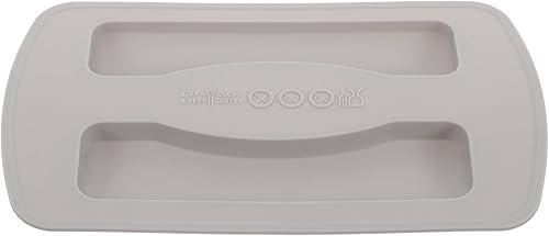 iplusmile Silicone Toaster Cover Bread Maker Protective Lid for Kitchen Appliances Fit Easy to Clean Design Grey Color Breakfast Maker Accessory