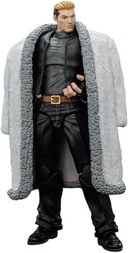 JOYTOY SNK The King of Fighters KOF 98UM '97 Special Team Ryuji Yamazaki Action Figure 1:18 Scale 4.8" Tall, Interchangeable Heads, Hands & Accessories