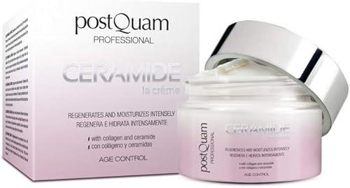 POSTQUAM Professional Ceramide Cream with Collagen 50ml /1.7oz - Moisturizing Day Cream, All Skin Types, Renew The Skin's Natural Barrier