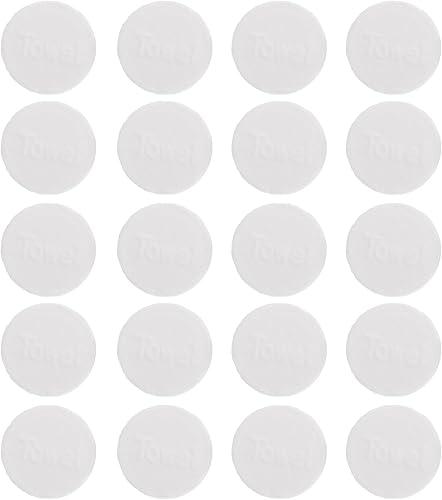 VILLCASE Disposable Compressed Facial Towels 20pcs Non-woven Washcloths for Travel Makeup Removal and Skin Care Sensitive Face Cleaning