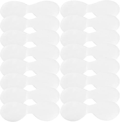 Cabilock 100 Sheets Non-woven Cotton Eye Mask Paper Skin Care DIY Eye Moisturizing Facial Care