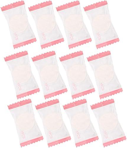 VALICLUD 20pcs Disposable Compressed Facial Mask Sheets, DIY Home Skin Care Face Lotion Sheet, Individually Wrapped for Travel and Camping Use