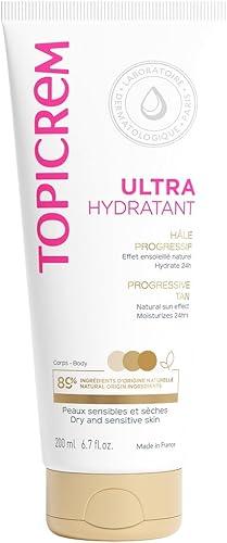Topicrem Sensitive Skin Ultra-Moisturizing Progressive Tan 200ml by Topicrem