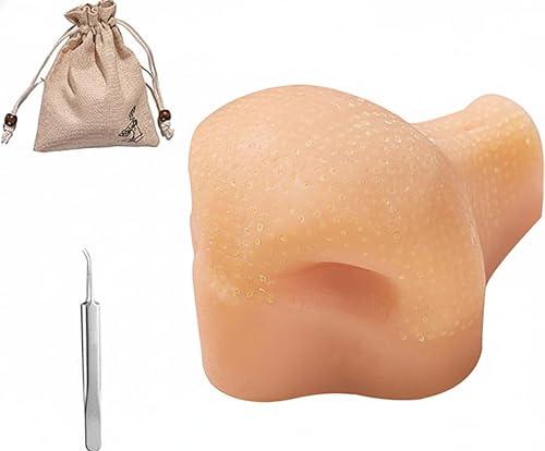 Transportable Silicone Pimple Bursting Stress Toy Realistic Squeezing Knowledge Arrives with Small Metal Pincers Storage Bag Elastomer Pimples