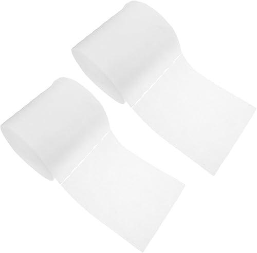 Unomor Disposable Non-woven Facial Cloths 2 Rolls 7.31x5.82in Multipurpose Dry and Wet Cleansing Towelettes for Makeup Removal and Skin Care