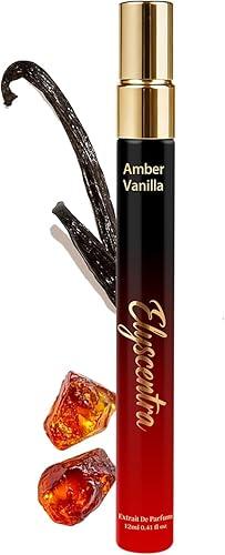 Pheromones Perfumes for Women, Long Lasting Amber Vanilla Perfumes Eau de Parfum Spray, 0.41 fl oz / 12 ml Travel Size Perfumes,Cologne Spray Ideal Gift for Her