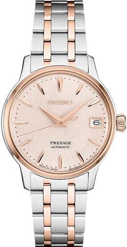 SEIKO Automatic Watch for Women - Presage Collection - with Date Calendar - 50M Water Resistant
