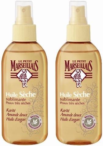 Le Petit Marseillais Body Oil for Very Dry Skin pack of 2. Made in France. 2x150ml (2x4.22fl.oz)