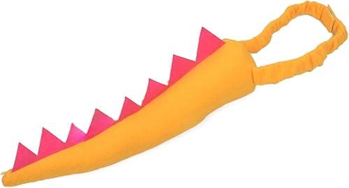 Dinosaur Tail Dress Up Costume Accessories Adjustable Length Halloween Dress Up Tail for Boy Girl Birthday Role Play