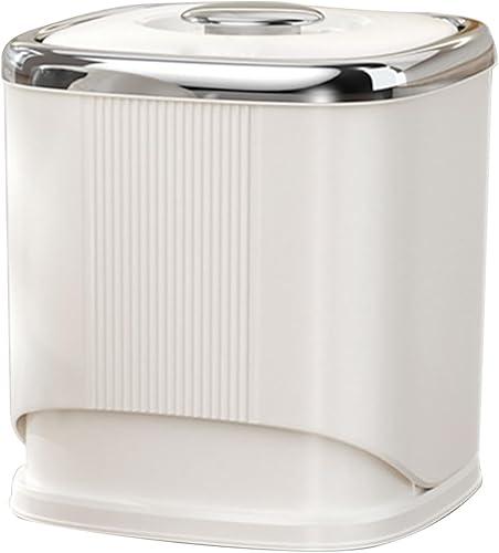 Rice Holder Dispenser | Airtight Container Bin for Grain | Kitchen Rice Bin Holder - for Corn Grain Kitchen Pantry Cabinet Countertop Restaurant Canteen