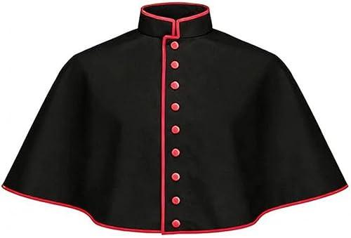 BLESSUME Priest Cape Liturgical cappa Churchman Clergy Christian Costume Cape Shawl