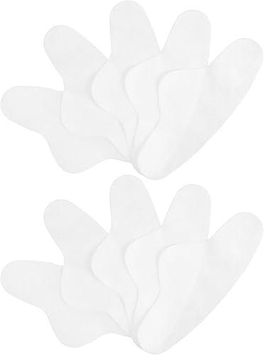 TEHAUX Disposable Non-woven Fabric Nose Pore Strips 500pcs Long Shape Cotton Sheet for Blackhead Removal DIY Spa Skin Care Treatment